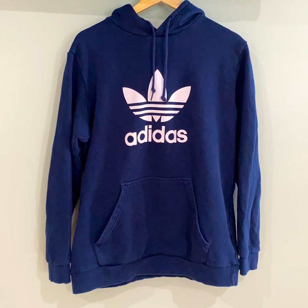 Adidas hoodie in a size large.